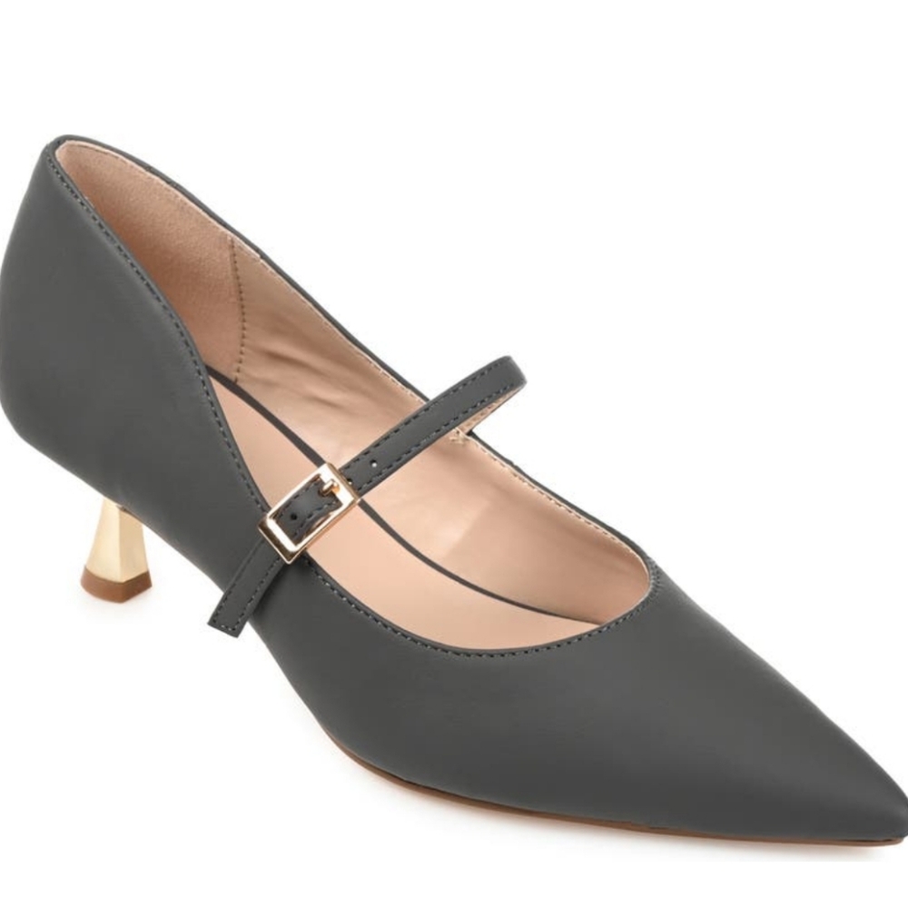 NEW JOURNEE COLLECTION | Manza Maryjane Kitten Heels - Picture 2 of 5
